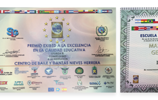 Premios | Escuela de Danza Nieves Herrera